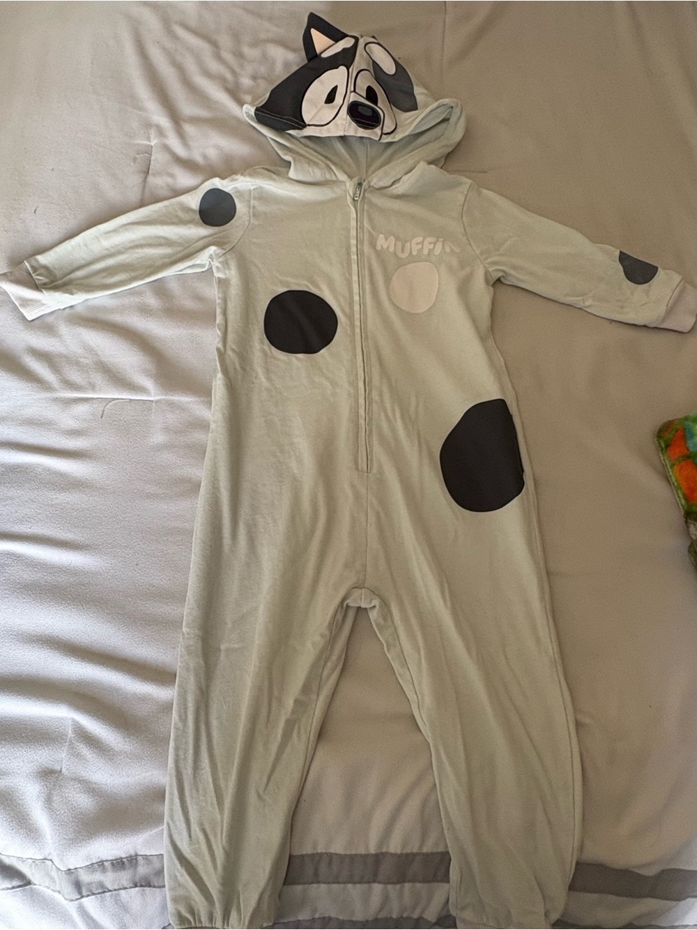 Muffin onsie with Grumpy Granny costume